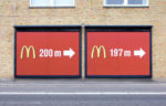 mcdonalds side by side billboards