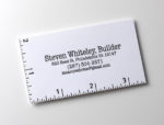ruler business card functional