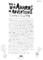 how to win advertising awards