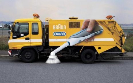 street sweeper design oral-b