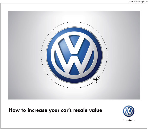 Cut-Out Hood Ornament to Increase Resale Value of Any Car | VW - THE BIG AD