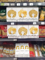 pasta packaging looks like women's hair