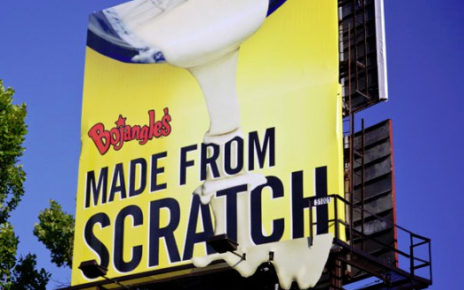 3d effect billboard bojangles