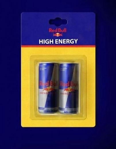 energy drink product packaging looks like battery packaging