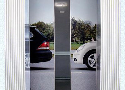 elevator doors simulate cars parking safely VW