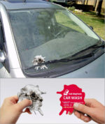 bird splat car window flyer coupon