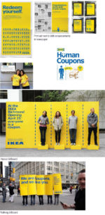 ikea human coupons street marketing campaign