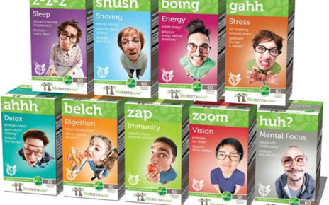 bioterra health product packaging boing belch