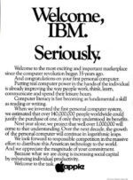 challenging the competition - apple vs ibm