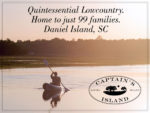 Home to Just 99 Families on South Carolina Island banner ad