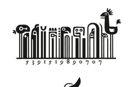 clever upc code illustrations