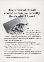 most honest ad ever written - avis dirty ashtray