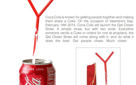 coca cola sharing straw promotion
