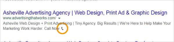 emoji in search results listing page