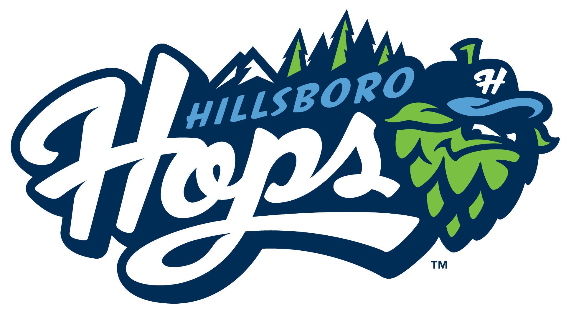 Hillsboro Hops Sports Team alternate logo