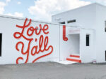 love y'all storefront mural nashville