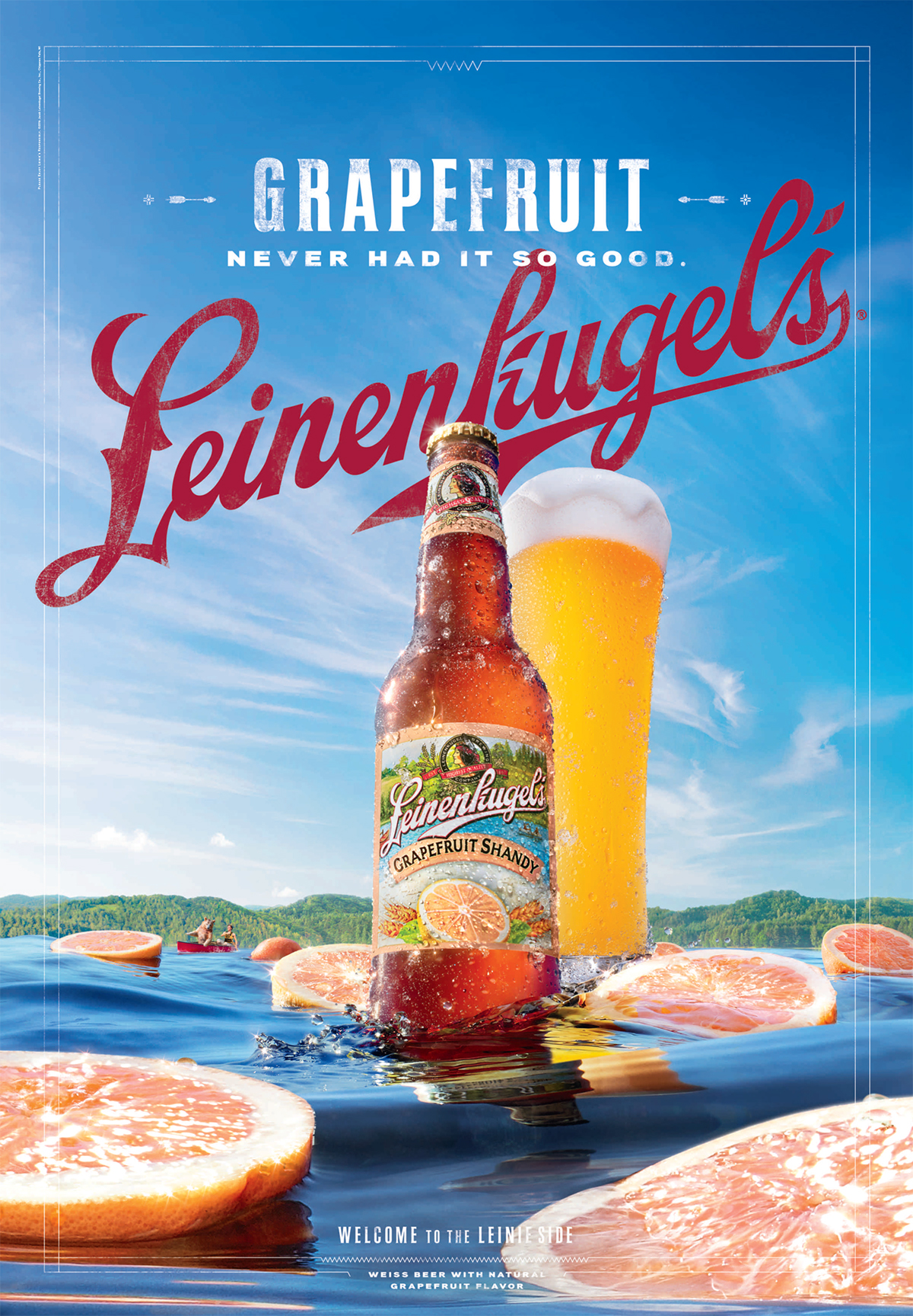 Leinenkugels seasonal beers campaign - summer grapefruit