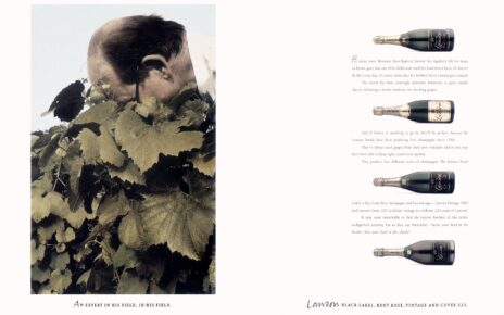 ad that establishes expertise, trust, commitment - lanson wine