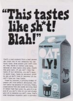 negative review as headline - oatly oat milk