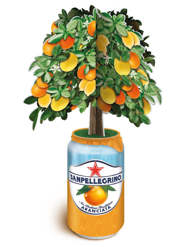 san pellegrino store merchandising display 2pk
